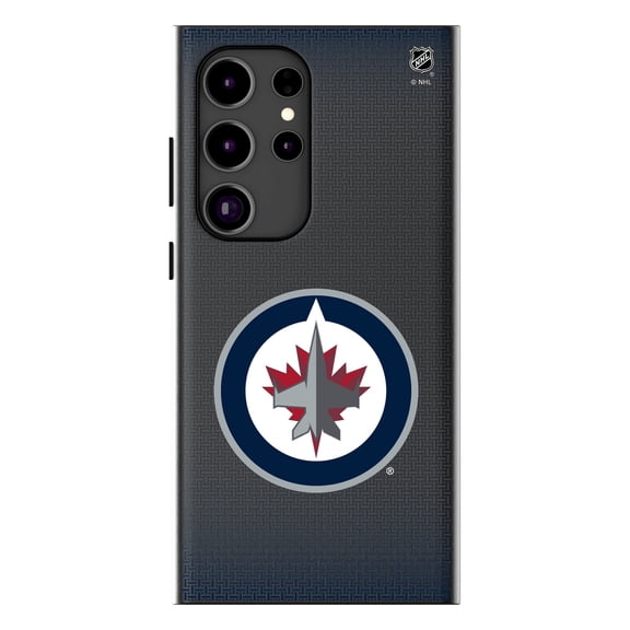 Keyscaper Winnipeg Jets Linen Galaxy Magnetic Bump Case