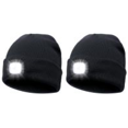 thumbnail image 1 of Gorro con Luz LED Gorro Recargable por USB con 4 Gorros Regalos para Papá Negro, 1 of 7
