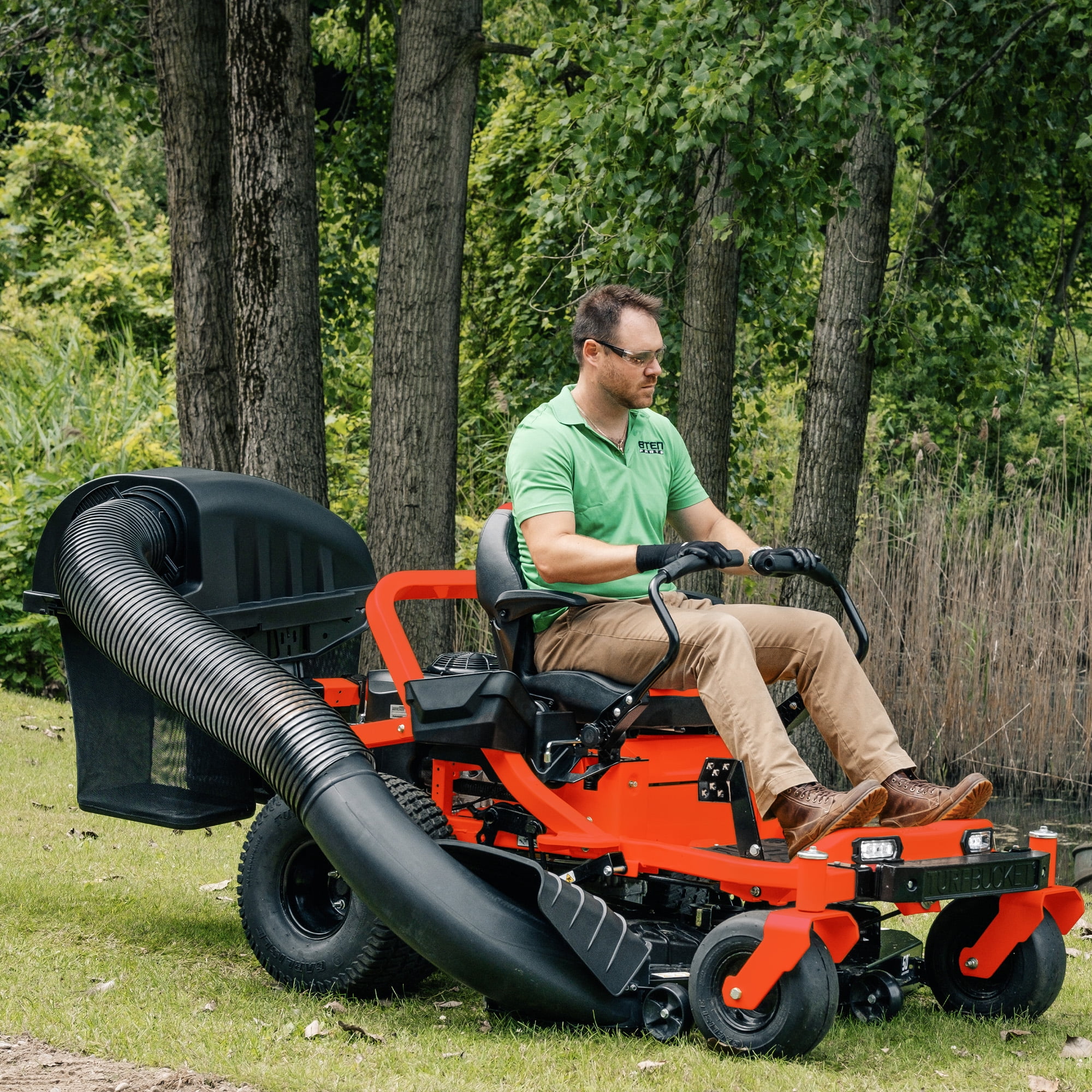 8TEN Grass Twin Bagger System for Ariens Ikon 42 48 52 60 inch