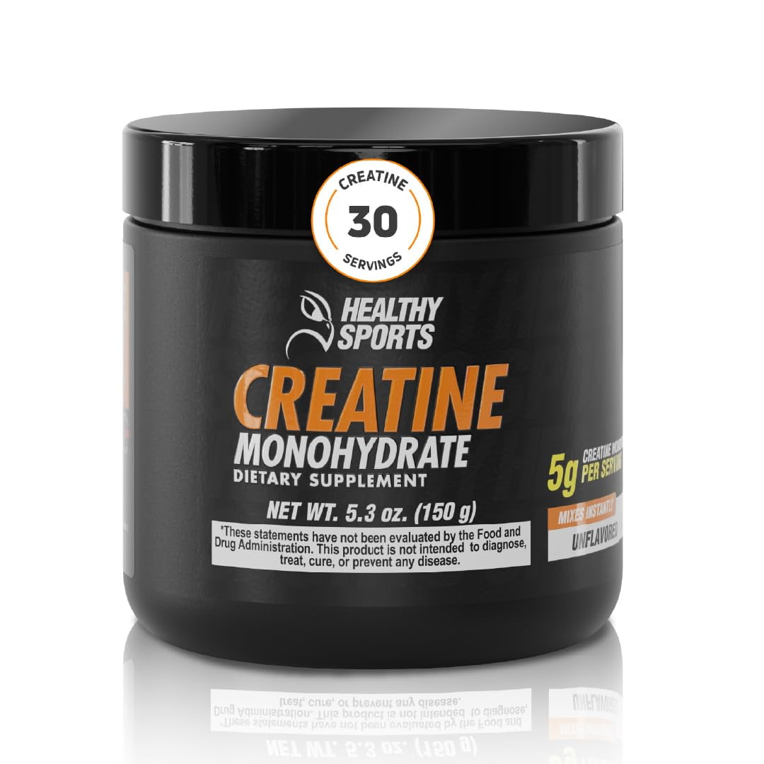 BEN’FIT Creatine Monohydrate Powder Unflavored 5g 150g 30 Servings