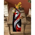 thumbnail image 5 of Moroccon Table Runner 36 Inches, Moroccan Bed Runner Dresser Scarves Tabletop for Indoor Outdoor Parties/Ceremony/Banquet, 13"x 36", 5 of 8