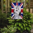 thumbnail image 2 of Havanese with English Union Jack British Flag Garden Flag, 2 of 2