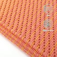 thumbnail image 3 of Lahome Decor 8'x 10' Outdoor Rug,Waterproof Patio Rug Reversible Indoor Outdoor Rug Lightweight Plastic Straw Rug for RV Camping Deck Balcony,Orange and Blue, 3 of 10