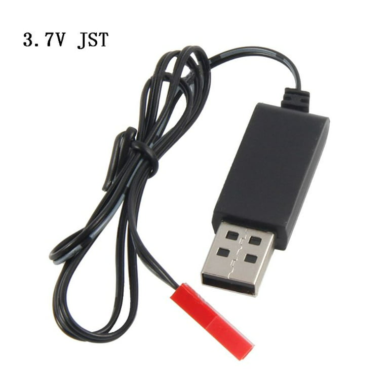 Câble de chargeur de batterie pour importateur RC, prise USB vers JST,  règlement NI-laissée, CD
