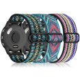 thumbnail image 1 of Bandas elásticas deportivas de nailon de 22 mm para Garmin Vivoactive 4/Venu 3, 1 of 8