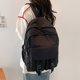 thumbnail image 5 of Mochila para mujer Mochilas de viaje de gran capacidad Simple para deportes al aire libre (Negro) Likrtyny Para Estrenar, 5 of 8