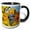 Black/White, variant on 3drose, Italy, Tuscany, Grapes Past Harvest, 11oz Mug