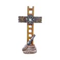 thumbnail image 2 of Estatua de bombero de pie con forma de , conmemorativa, decoración del hogar, accesorios de bombero para estantería, escritorio de oficina., 2 of 8