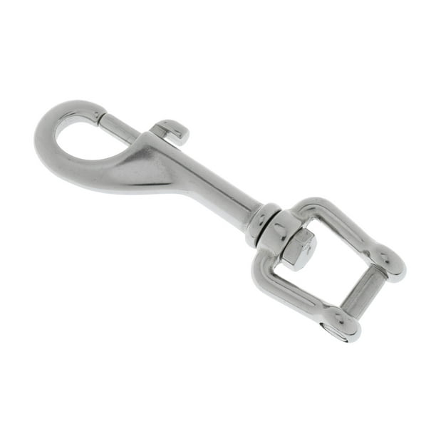 Strong Marine Grade Swivel Shackle Stainless Steel Rotatable Hook