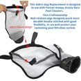 thumbnail image 2 of Bolsa de Recambio Compatible para Polaris360 380 Robot de Piscinas, Bolsas Cremallera de Malla de Nylon Multiusos (2 Piezas), 2 of 5