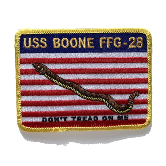 USS BOONE FFG-28 Patch – Sew On