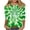 Green 1, variant on Blouses for Women Plus Size,Tie Dye St Patricks Day Shirt Women Irish Shamrock 3/4 Sleeve Tops Saint Patricks Day Green Clover Tshirts