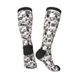 thumbnail image 5 of Lsque Beach Printed Crew Socks Men's Women's LightWeight Thin Casual Calf Socks ,Knee High Socks,Cotton Socks, 5 of 9
