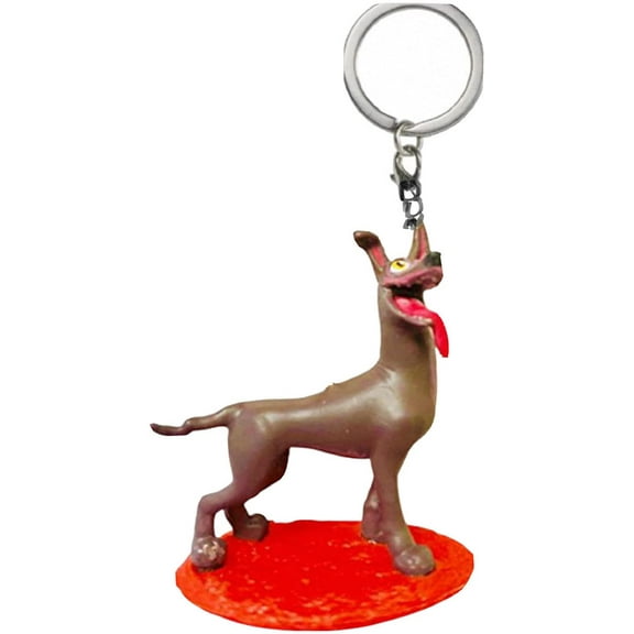 Dante Dog Coco PVC Key Ring Keychain Figure Figurine Ornament Charm