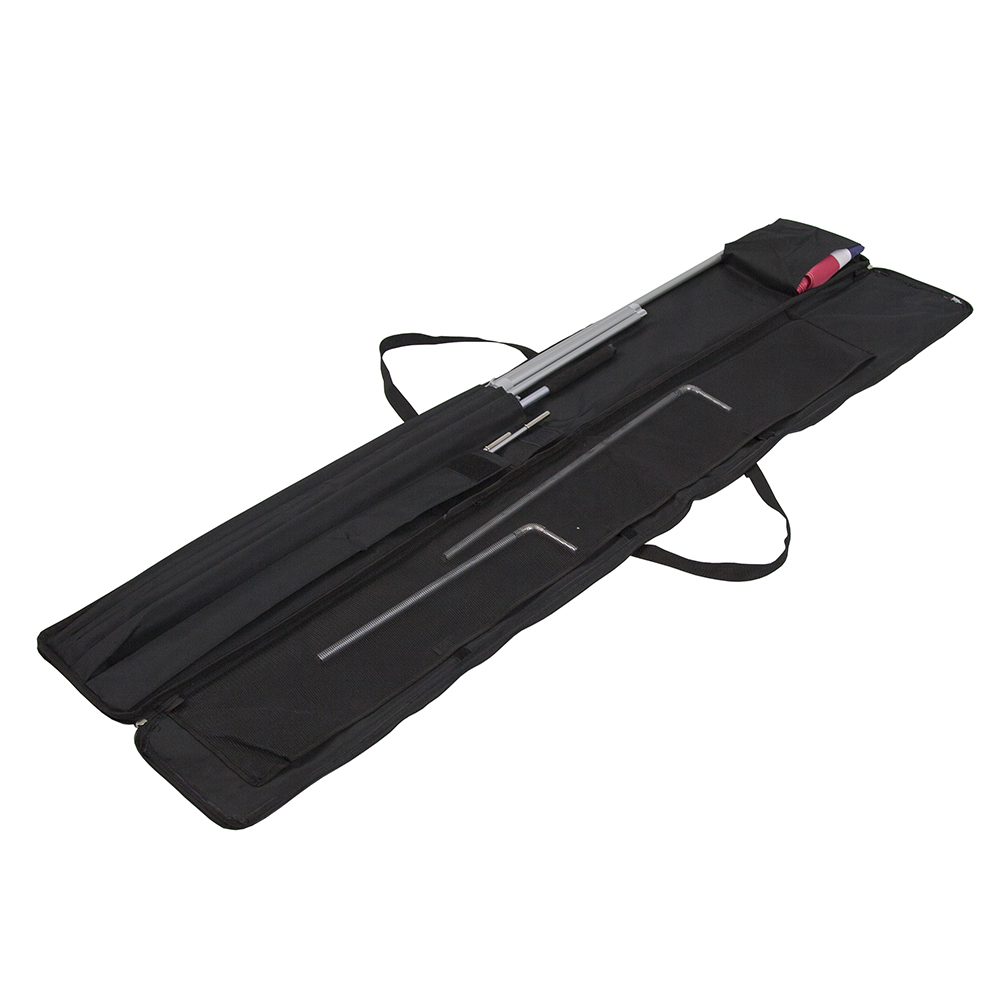 Vispronet Flag Bag, 60.75in x 8.5in Flag Equipment Bag, Polyester Banner Carrying Case for Flags