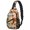 Basketball and Hoop Multicolor Pattern, variant on Basketball and Hoop Multicolor Pattern Sling Backpack, Unisex Cycling Crossbody Bag with Side Mesh Pockets, Earphone Hole Port Gift Ideas for Travel Shopping Commuting