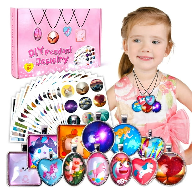 Pearoft Necklace Making Kit for Girls, Kids' Jewelry Making Kits