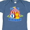 thumbnail image 4 of Inktastic Its My Birthday Circus Tent with Lion 1 Year Old Boys or Girls Baby Bodysuit, 4 of 5