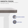 thumbnail image 6 of VIVO Dark Gray 71 x 30 inch Universal Table Top for Sit to Stand Desk Frames, 6 of 8