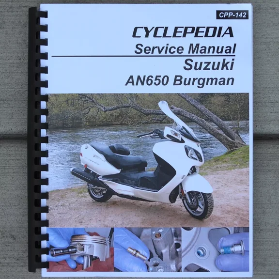 2003-2018 Suzuki Burgman 650 Scooter SERVICE & REPAIR MANUAL