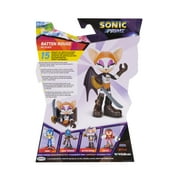 Sonic Action Figures, Prime 5 Articulated Figure, Baton Rouge, No Place