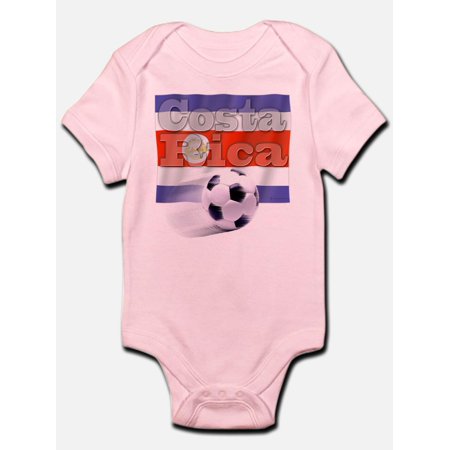 

CafePress - Soccer Flag Costa Rica Infant Bodysuit - Baby Light Bodysuit