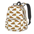 thumbnail image 1 of Disketp Pizza Mochila Escolar de Gran Capacidad y Peso Ligero, Mochila de Viaje Ideal para Escuela, Trabajo y Uso Diario, Cómoda y con Estilo, 1 of 8