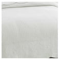 thumbnail image 4 of 3-Piece 100% Cotton Oversized Bedspread Lightweight Quilt Coverlet Embroidery Farmhouse Bedding Set ( Soft White, King (118"x106")), 4 of 8