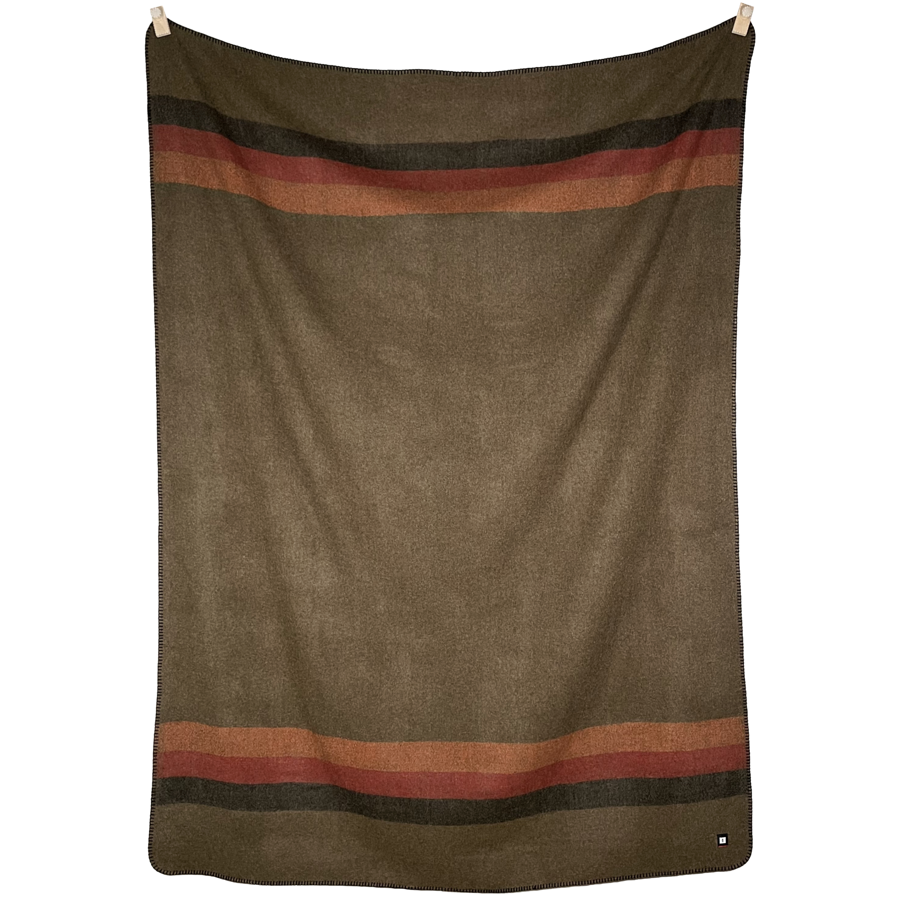 EKTOS Striped Wool Blanket Camping, 66 x 90, Wool Camp Blanket, Heavy  Duty Blanket (Blue Sunrise, Twin Size) - Walmart.com