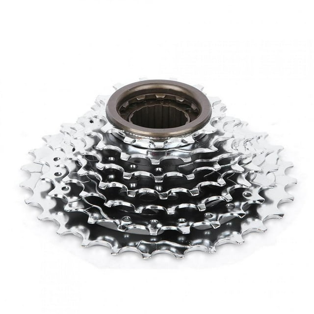 AMONIDA Nickel Plated Bicycle Rear Flywheel, Mountain Bicycle Flywheel, Bike Rear Free Wheel Road Bike For Mountain Bike