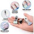 thumbnail image 6 of STONCEL Heavy Duty Clothes Pins, 30Pcs Stainless Steel Strong Clothespins, Colored Beach Towel Clips, Utility Small Clothes Clip for Hanging Clothes, Crafts, Beach Towel, Sock, Fabric (Style B), 6 of 7