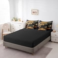 thumbnail image 4 of YST Industrial Airplane Bedding Set, 7-Piece, Aircraft Aviation Theme, Queen, 4 of 5