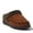 Chestnut, variant on Men's Marshall Microsuede Moccasin Toe Clog House Shoe Slipper