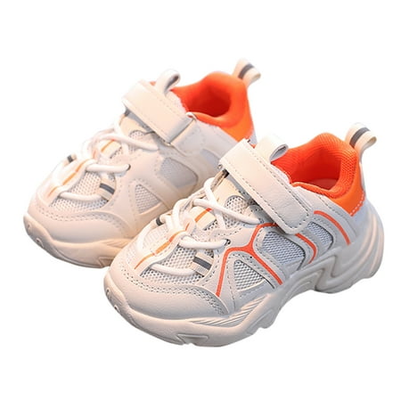 

Cathalem Baby Girl Size 5 Shoes Boys Girls Baby Casual Mesh Sport Shoes Toddler Running Kids Baby Shoes Canvas Sneaker for Boys Beige 2-2.5Years