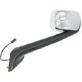 thumbnail image 3 of Kozak Compatible with Freightliner Cascadia 2018+ Chrome Hood Mirror Left Driver Side, 3 of 10
