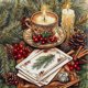 thumbnail image 4 of Kit Punto Cruz Con Vela Impresa Hilo Algodón Ecológico Bordado 11CT 50x50cm, 4 of 8