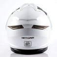 thumbnail image 6 of 1Storm Dual Sport Helmet Motorcycle Full Face Motocross Off Road Bike HGXP14A Glossy White, 6 of 8