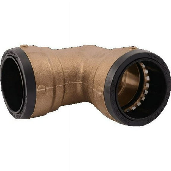 Sharkbite 2 in. Push-to-Connect 90-Degree Elbow Fitting in Brass - UXL0254