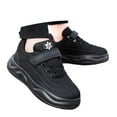 thumbnail image 3 of REDARER Girls Lightweight Sneakers for School, Breathable Comfortable Everyday Shoes with Fixed Design, Casual Walking Shoes,Color:Black,Size:5.5-6 Years, 3 of 9