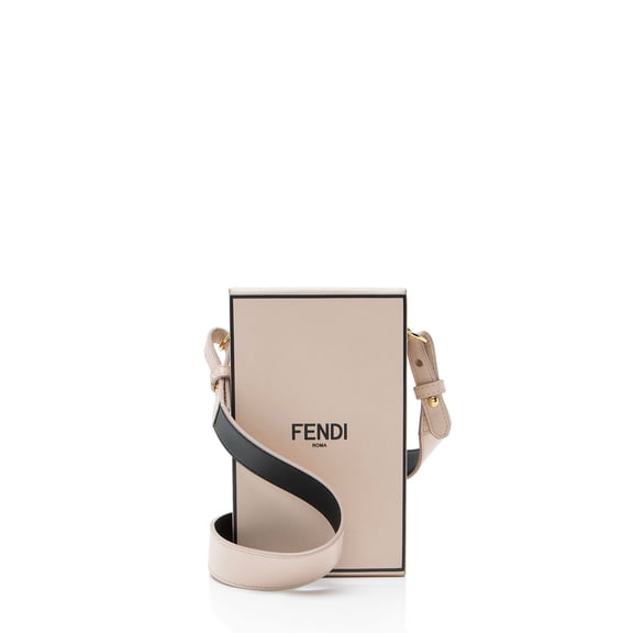 Pre-Owned Fendi Leather Vertical Box Shoulder Bag