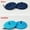 Blue, variant on Color Metal Capsule Shoelace Child Adult Tying-Free Elastic Shoelaces