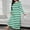 A01_Army Green, variant on Striped Color Block Spa Robe for Womens Relaxed Fit Pajamas Plush Soft Long Sleeve Long Bathrobe Comfort Casual Pullover Sweater Blouses Nightdress Loungewear