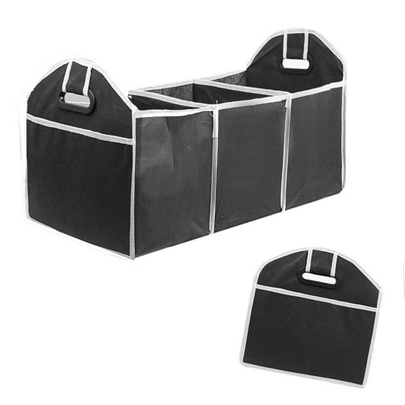 CCOCC Car Trunk Organizer,Lightweight Travel Helper Trunk Organizer for Car,Durable Load Capacity Car Storage Organizer
