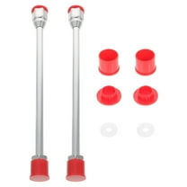 2 Pcs Can Sprayer Extension Pole Hard-to-reach Areas Rod Airless Paint