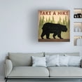 thumbnail image 2 of Ryan Fowler 'Take A Hike Black Bear' Canvas Art, 2 of 4