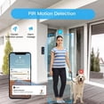thumbnail image 4 of Wireless Doorbell Camera Smart Video Doorbell Camera with PIR Motion Detection, Cloud, 4 of 5