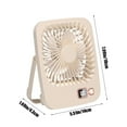 thumbnail image 2 of Portable Wall/Magnetic/Standing Fan with 3D Wind Supply, USB Rechargeable, Multiple Speeds, Multi-Use for Travel, Home, Office, and Bedroom, 2 of 5