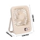 thumbnail image 3 of Fiudx Ventilador Portátil, Diseño de Montaje En Pared o Soporte, Función de Recarga Usb, Cinco Velocidades Ajustables, Uso En Oficina En Casa, Compañero de Viaje, Estructura Compacta y Ligera., 3 of 6