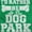 Irish Green, variant on Rather Be Dog Park Pet Puppy Owner Zip Up Hoodie Men's Women's Brisco Brands M