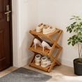 thumbnail image 4 of MKHSQHDG Today's Deals Tier Foldable Shoe Rack Organizer Shelf Space Saving Storage for Entryway Closet Bedroom Corner, 4 of 6